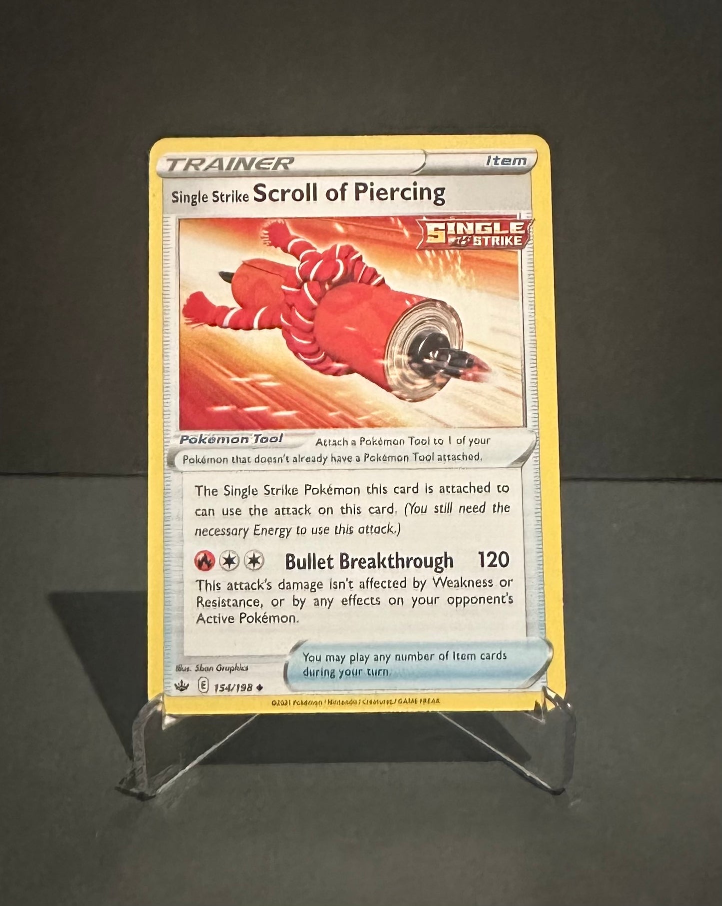 TCG Single: [Single Strike] Scroll of Piercing - Chilling Reign