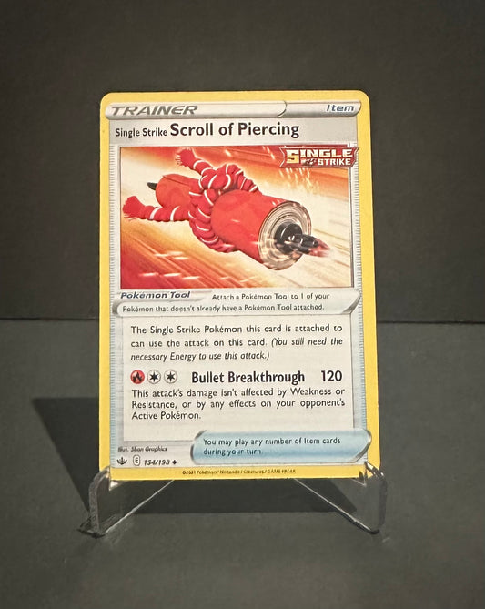 TCG Single: [Single Strike] Scroll of Piercing - Chilling Reign