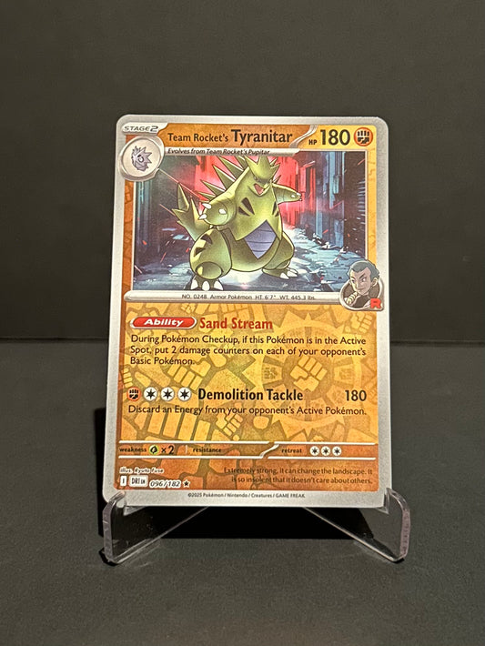 TCG Single: Team Rocket’s Tyranitar (RH) - Destined Rivals