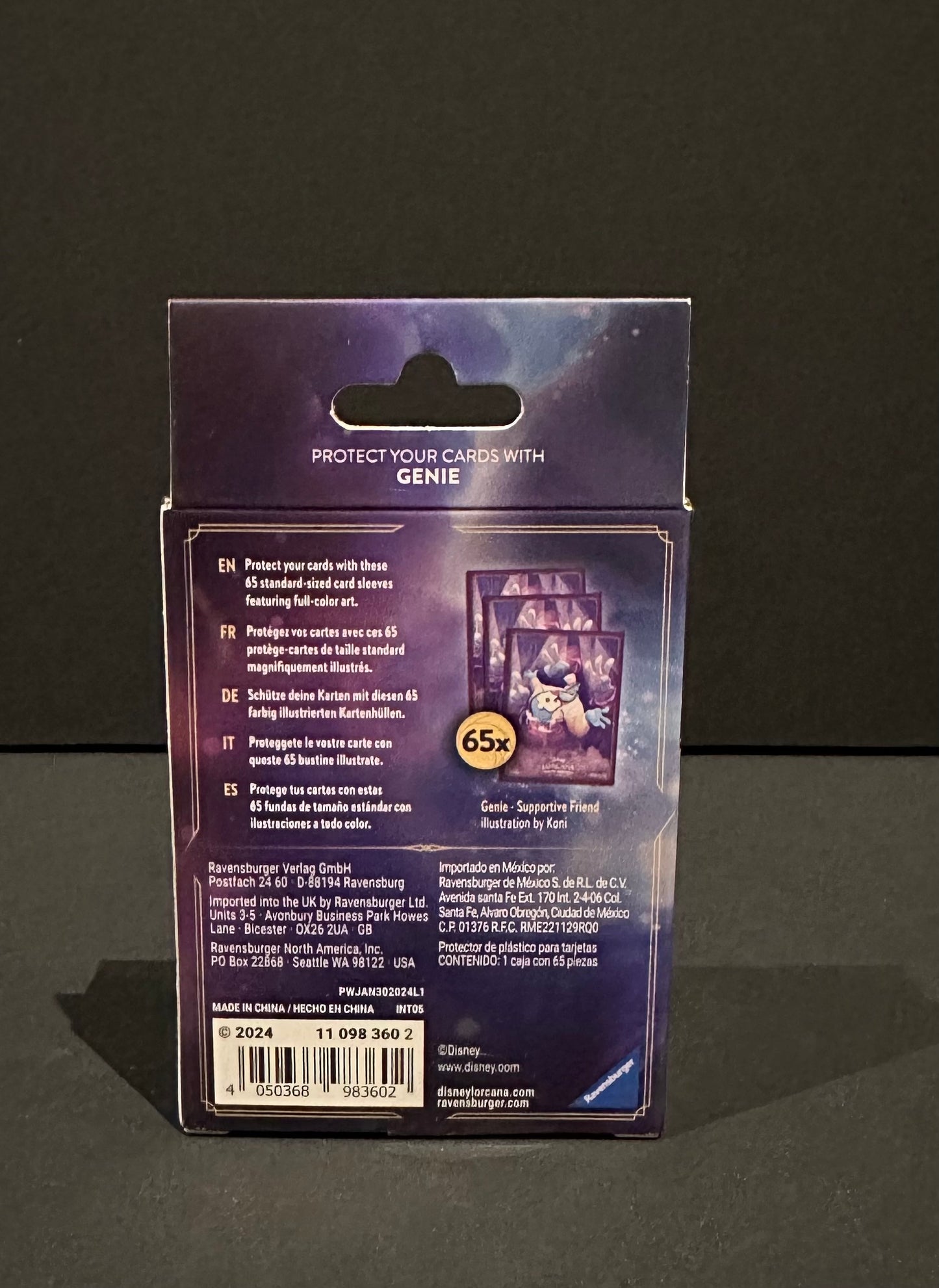 Lorcana: Genie sleeves