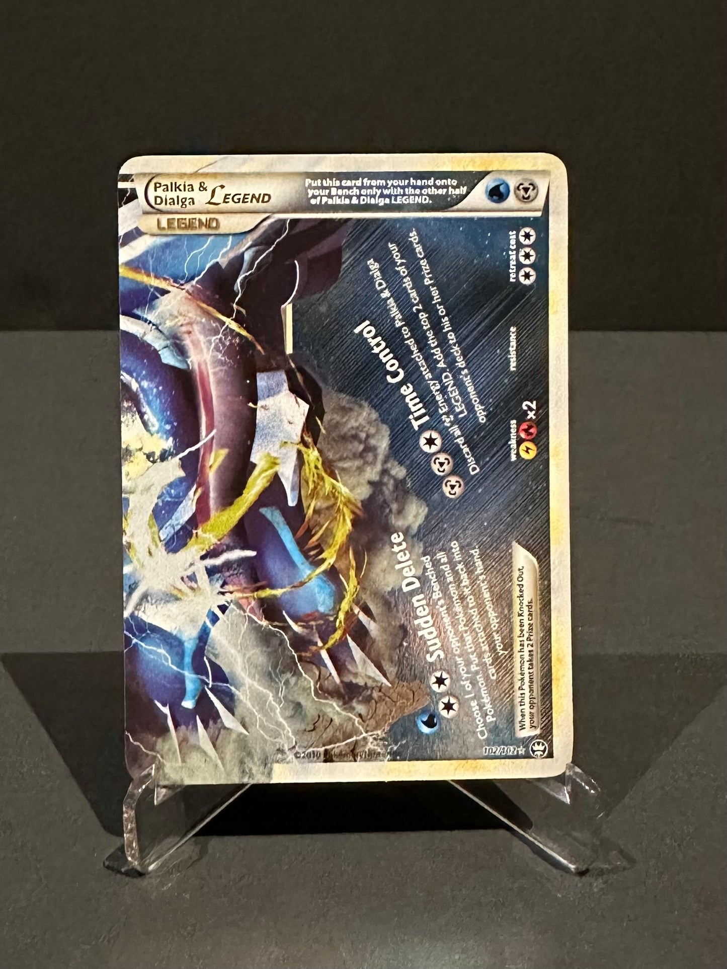 TCG Single: Palkia & Dialga Legend [Top & Bottom] - Triumphant