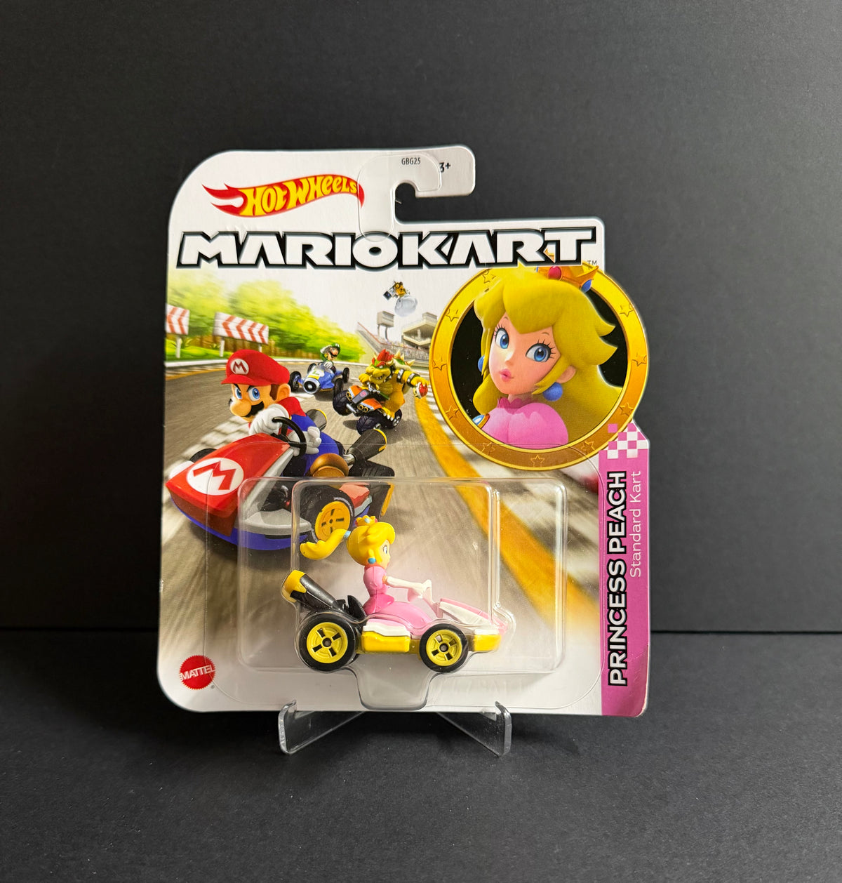 Hot Wheels: Princess Peach [Standard Kart] Mario Kart Diecast