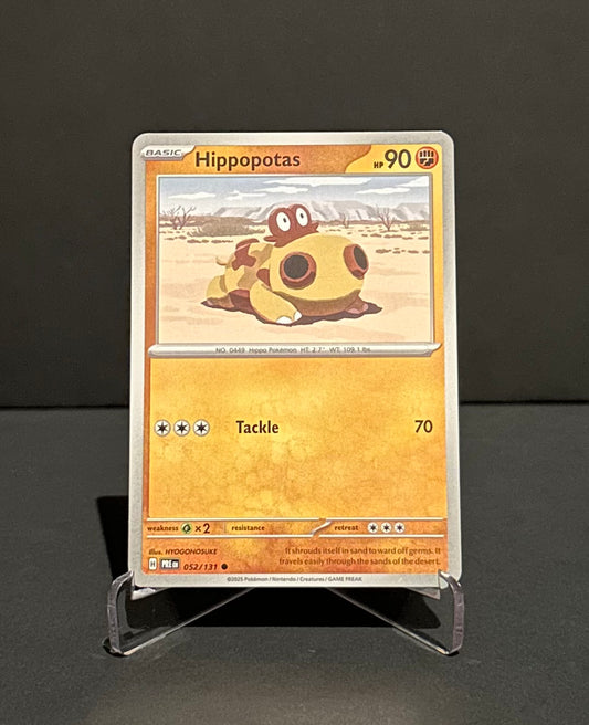 TCG Single: Hippopotas - Prismatic Evolutions