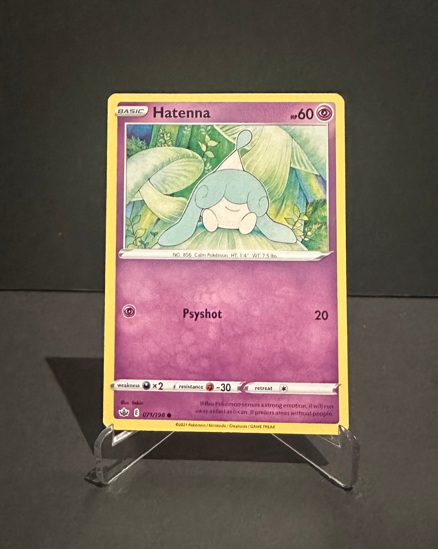 TCG Single: Hatenna - Chilling Reign