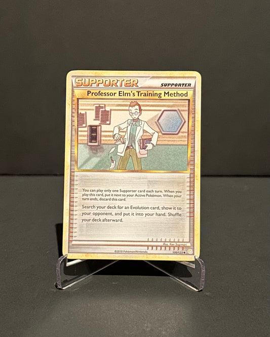 TCG Single: Professor Elm’s Training Method - HeartGold/SoulSilver