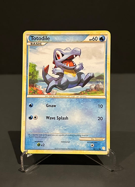 TCG Single: Totodile - HeartGold/SoulSilver