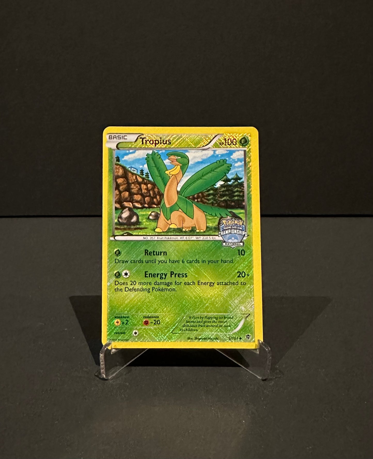 TCG Single: Tropius - National Championship Promo