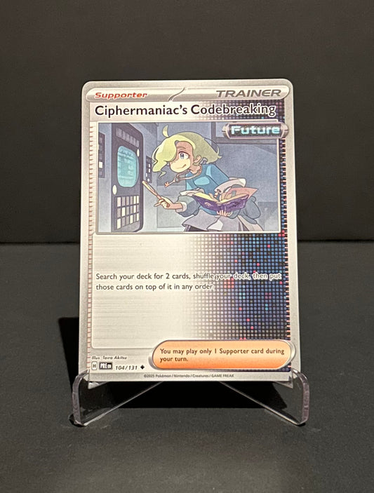 TCG Single: Ciphermaniac’s Codebreaking - Prismatic Evolutions
