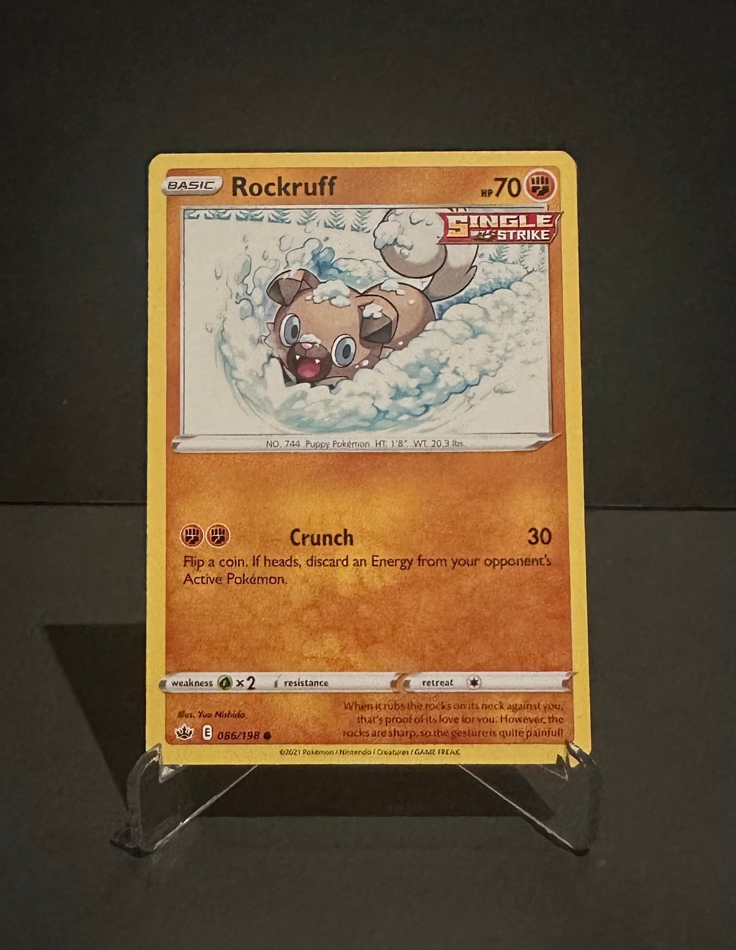 TCG Single: Rockruff - Chilling Reign
