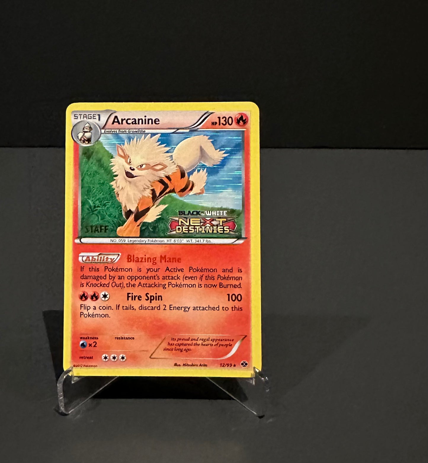 Pre-release promo: Arcanine