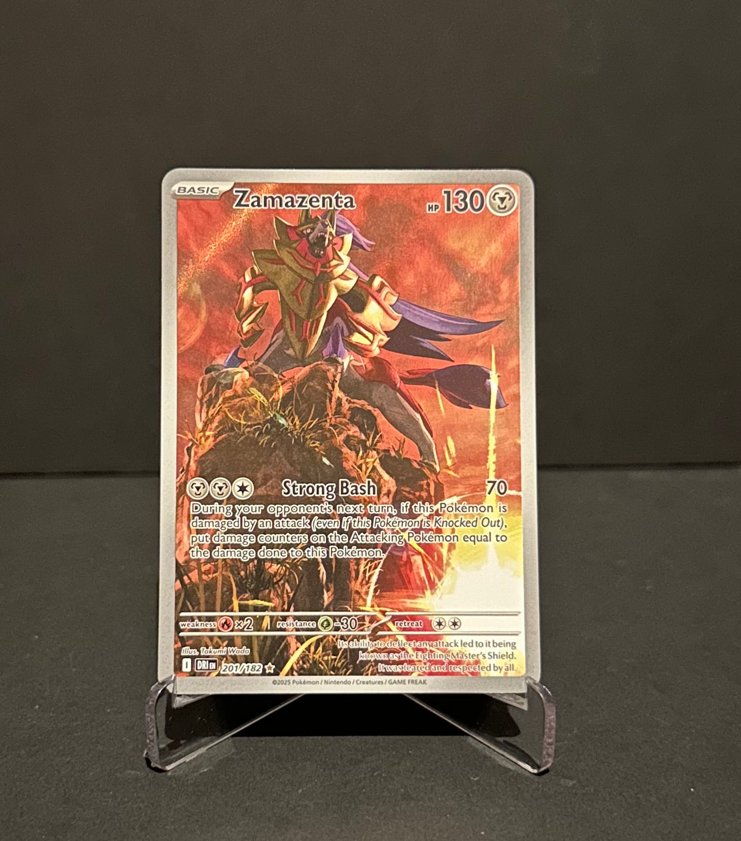 TCG Single: Zamazenta (Illustration Rare) - Destined Rivals