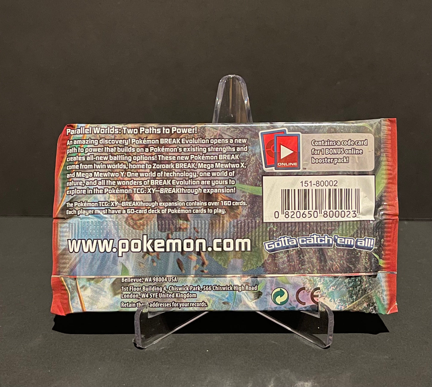 XY: BREAKTHROUGH booster pack TrickRoom Collectables XY: BREAKTHROUGH booster pack TrickRoom Collectables