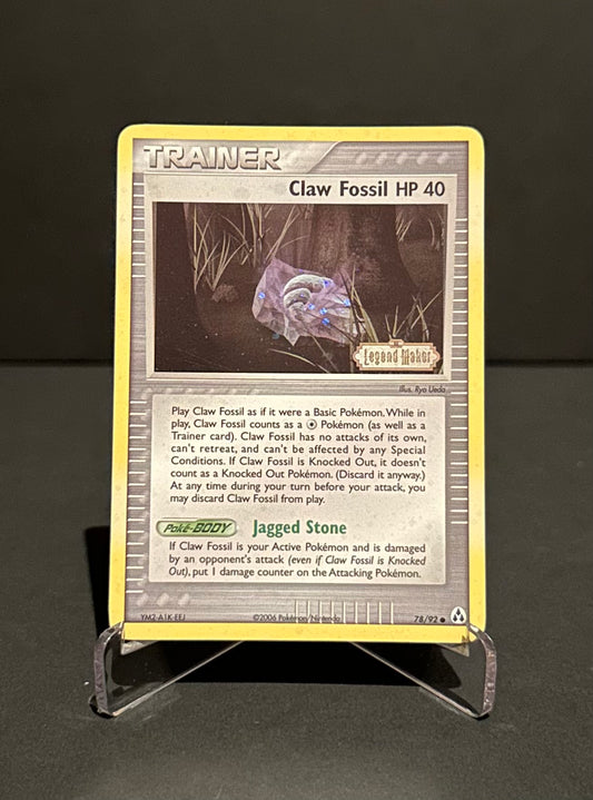 TCG Single: Claw Fossil (RH) - Legend Maker