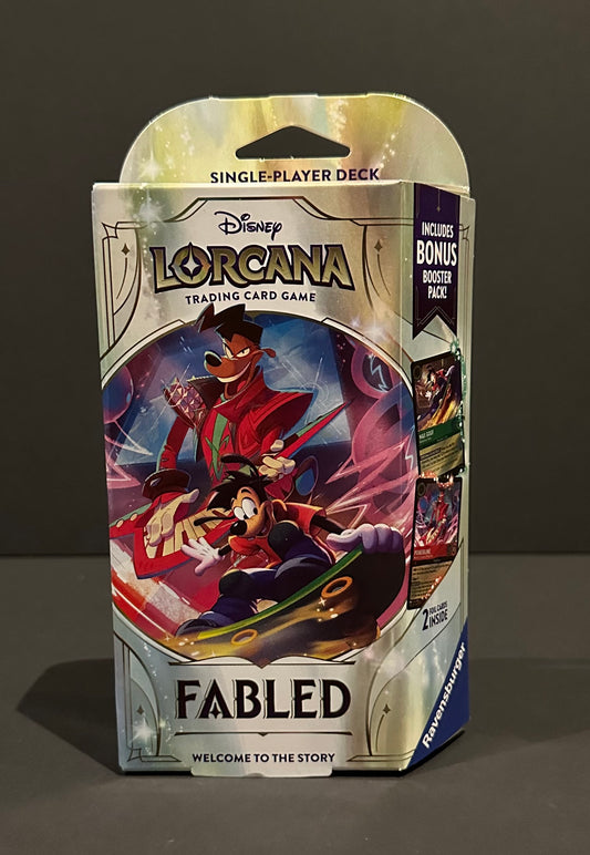 Lorcana: Fabled starter deck (Max Goof & Powerline)