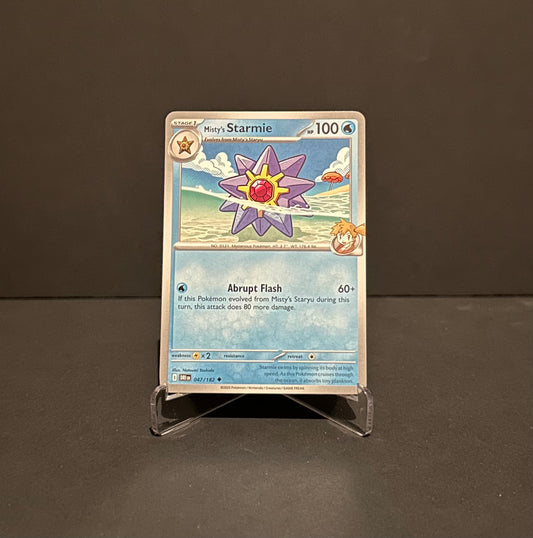 TCG Single: Misty’s Starmie - Destined Rivals