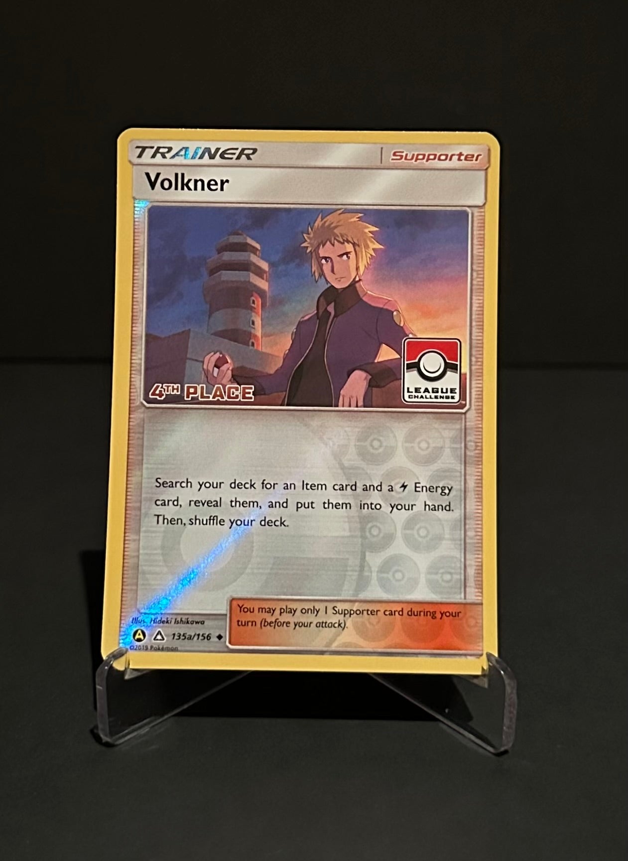 TCG Single: Volkner (4th Place) - League Challenge promo