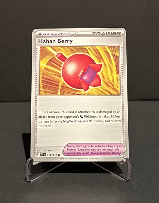 TCG Single: Haban Berry - Prismatic Evolutions