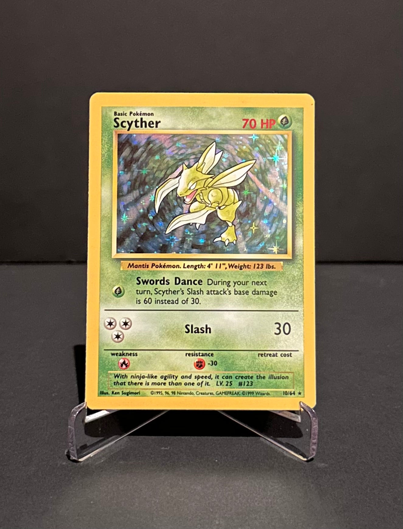 TCG Single: Scyther (No Symbol) - Jungle