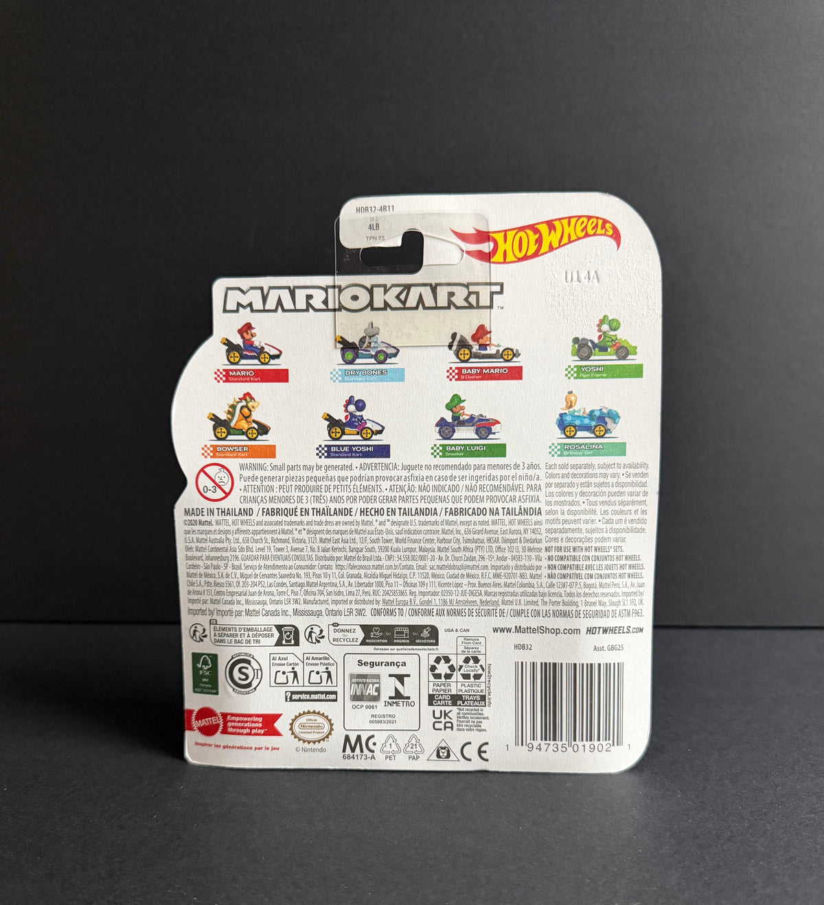 Hot Wheels: Rosalina [Birthday Girl] Mario Kart Diecast
