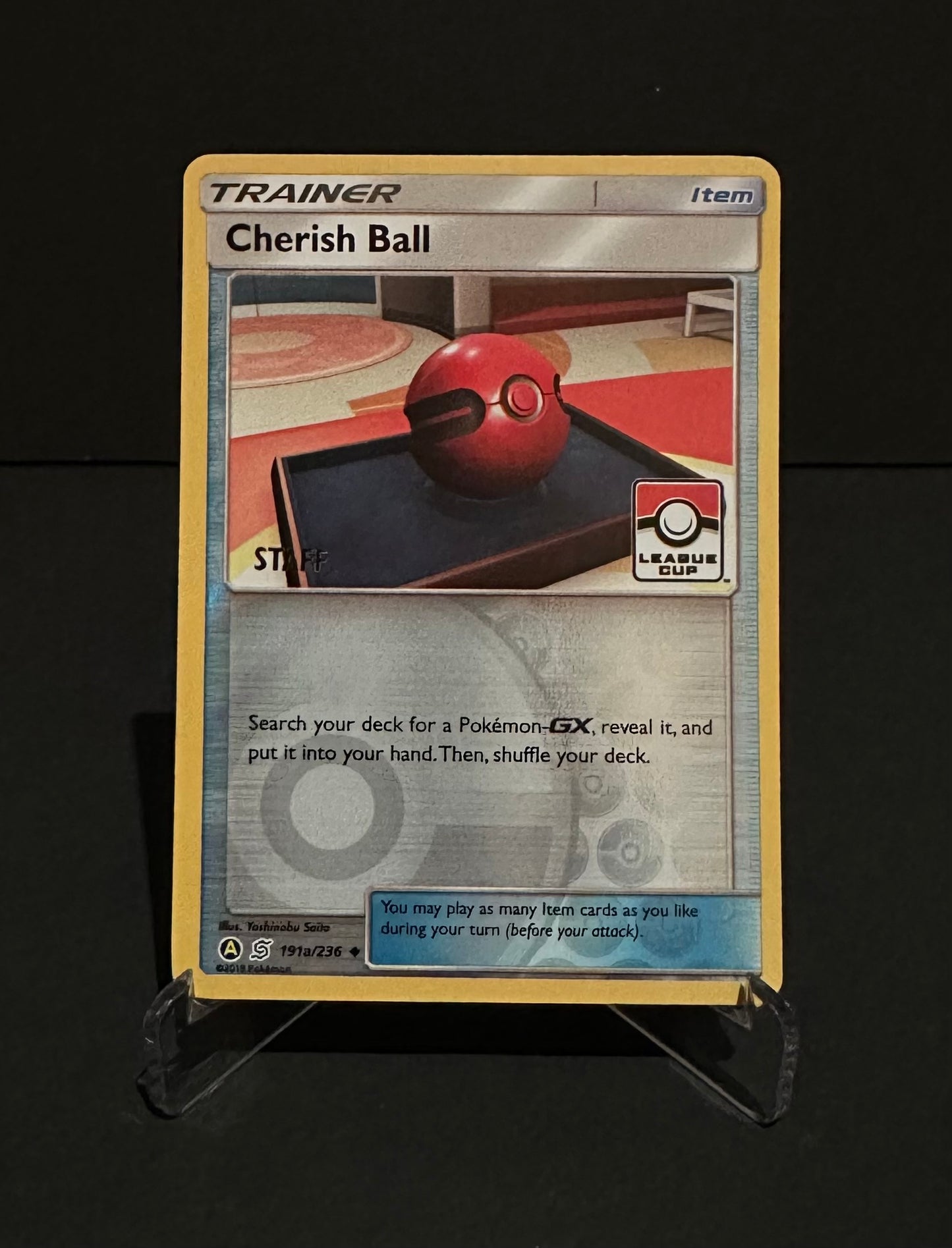 TCG Single: Cherish Ball (STAFF) - League Cup promo