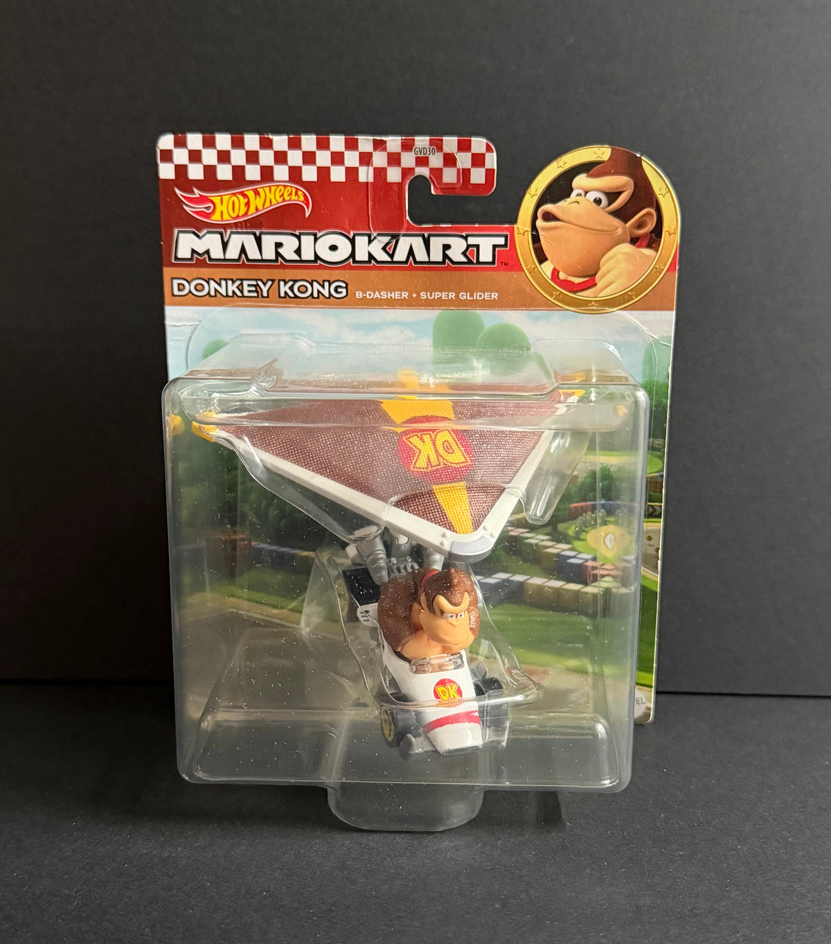 Hot Wheels: Donkey Kong [B-Dasher w/glider] Mario Kart Diecast