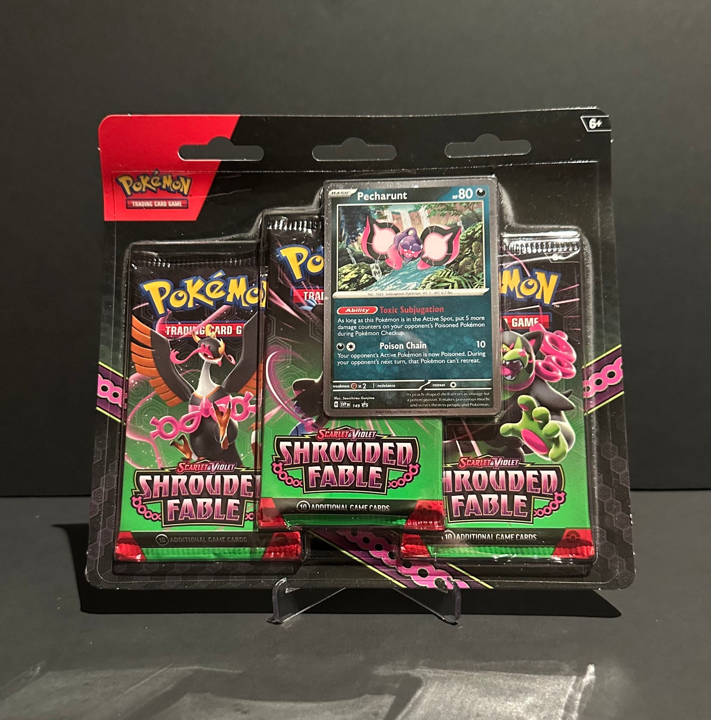 Scarlet & Violet: Shrouded Fable 3 pack blister
