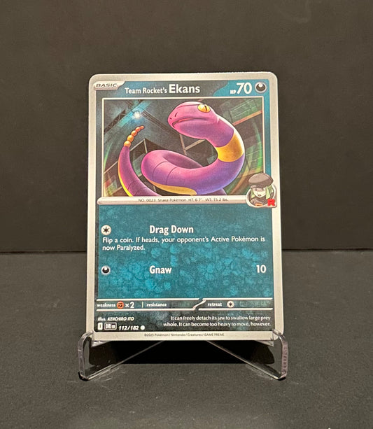 TCG Single: Team Rocket’s Ekans - Destined Rivals