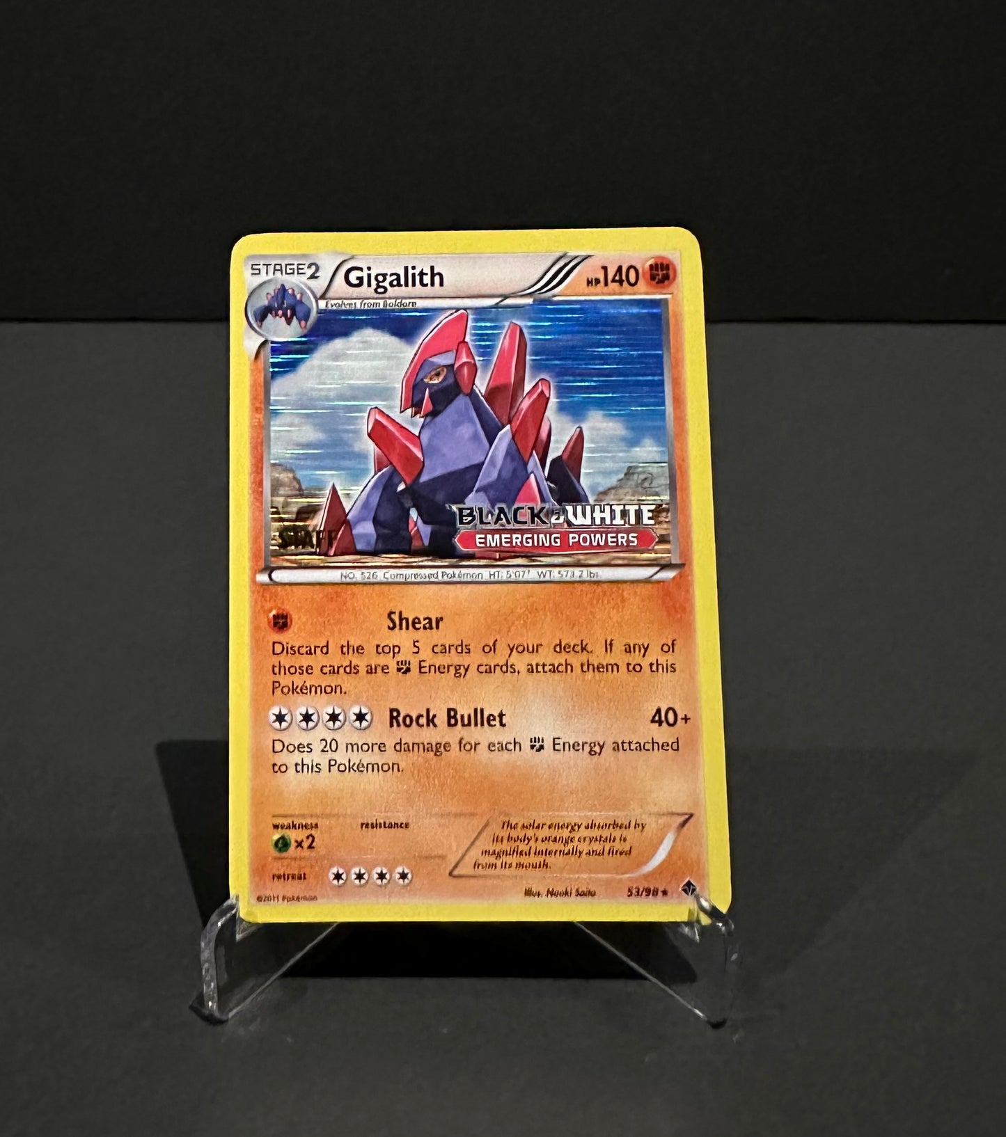 TCG Single: Gigalith (STAFF) - Pre Release Promo