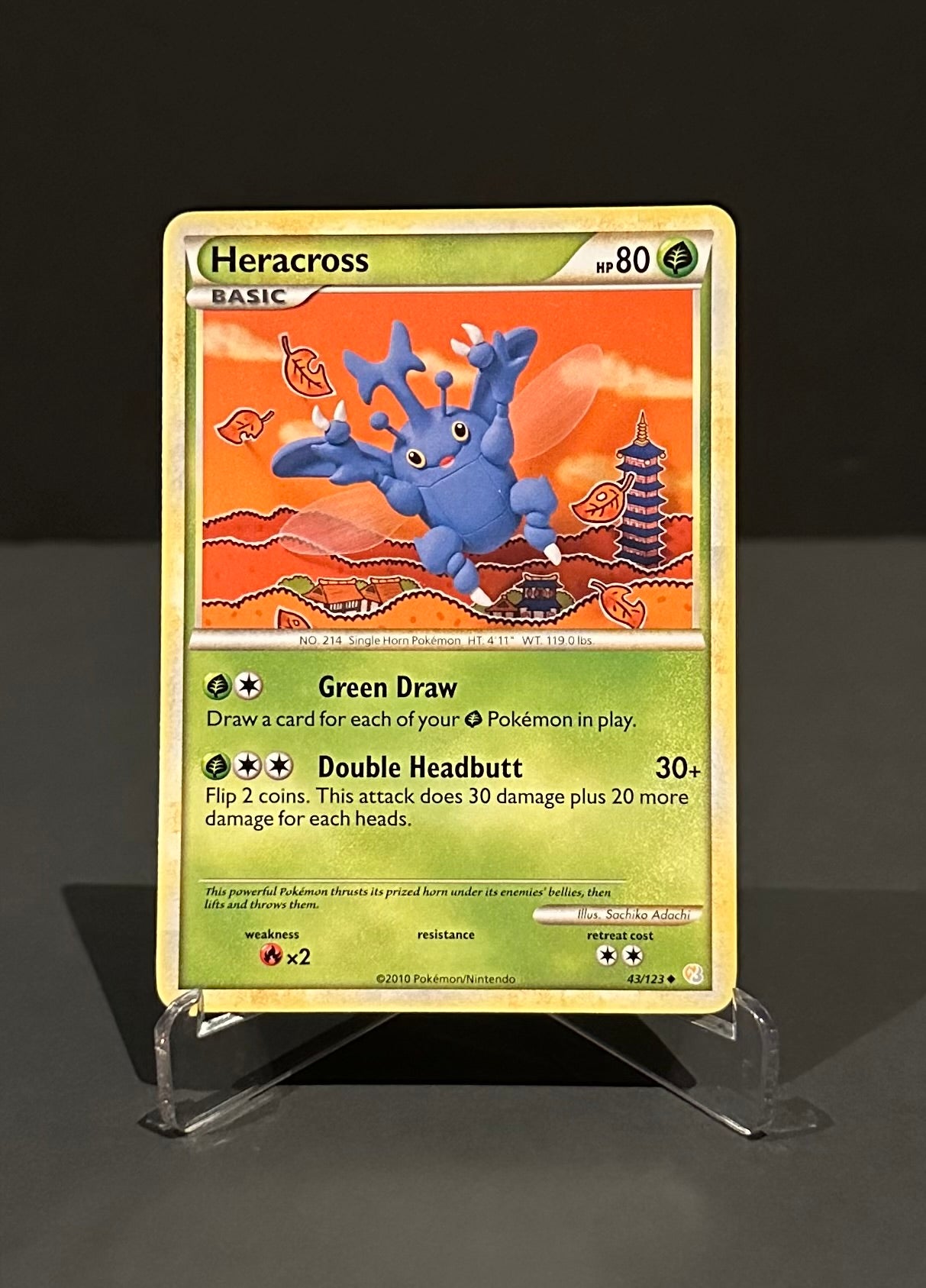 TCG Single: Heracross - HeartGold/SoulSilver