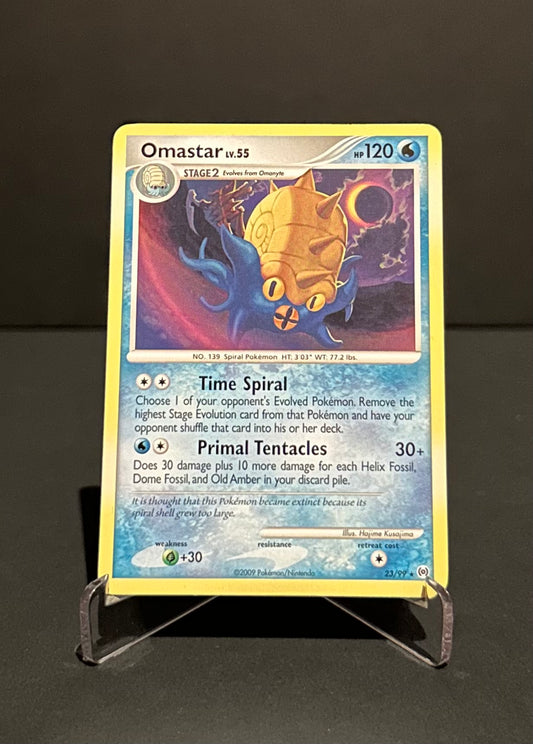 TCG Single: Omastar - Arceus