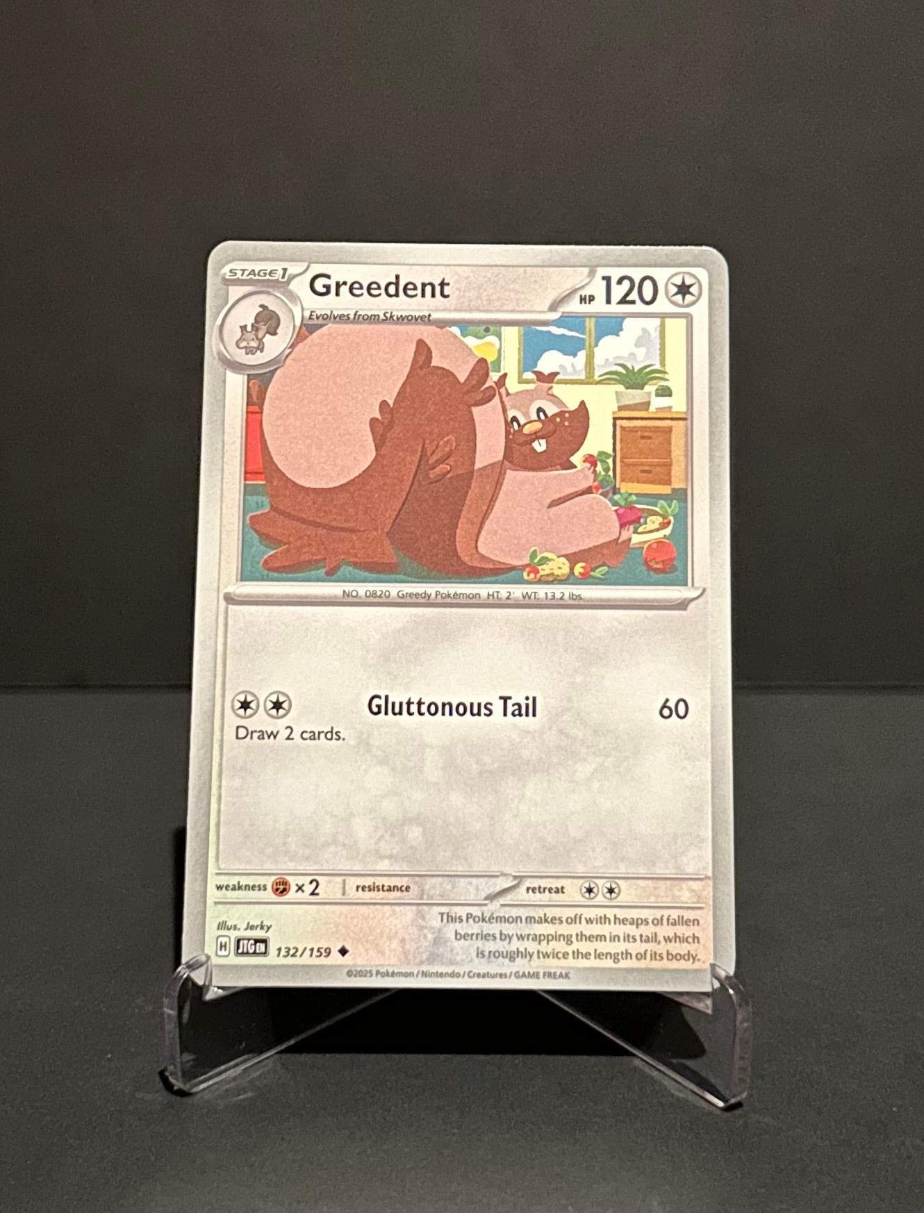 TCG Single: Greedent - Journey Together