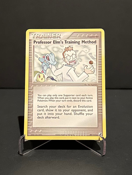 TCG Single: Professor Elm’s Training Method - Unseen Forces