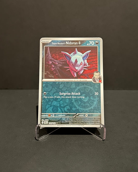 TCG Single: Team Rocket’s Nidoran [Female] (RH) - Destined Rivals