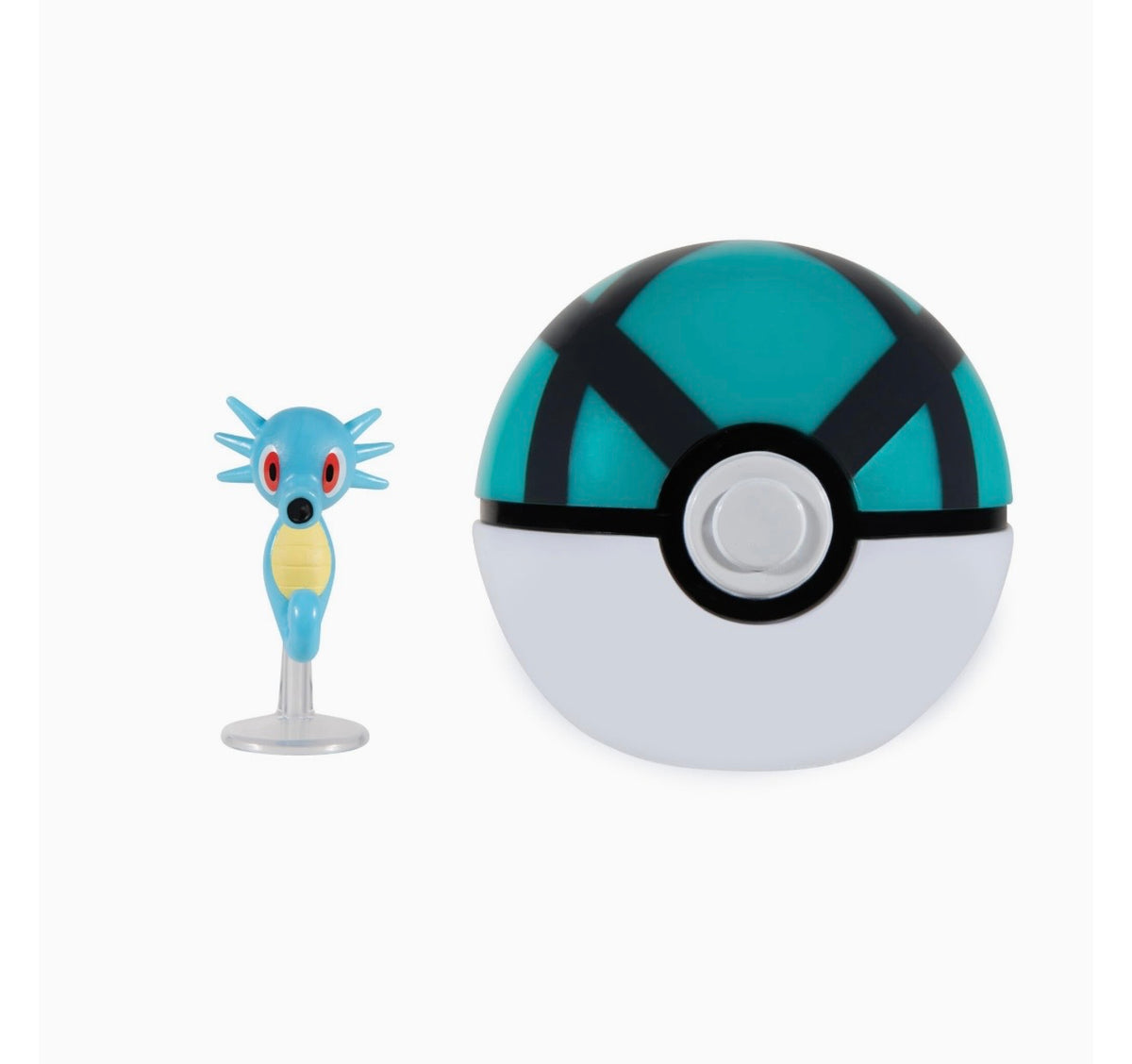 Pokemon Clip N Go: Horsea w/net ball