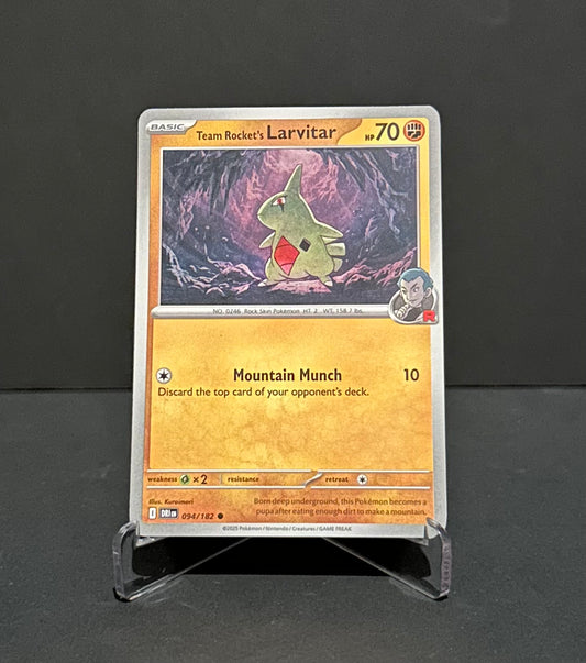 TCG Single: Team Rocket’s Larvitar - Destined Rivals