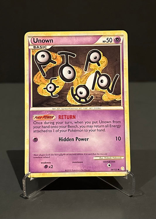 TCG Single: Unown - HeartGold/SoulSilver