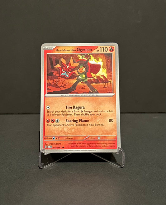 TCG Single: Hearthflame Mask Ogerpon - Destined Rivals