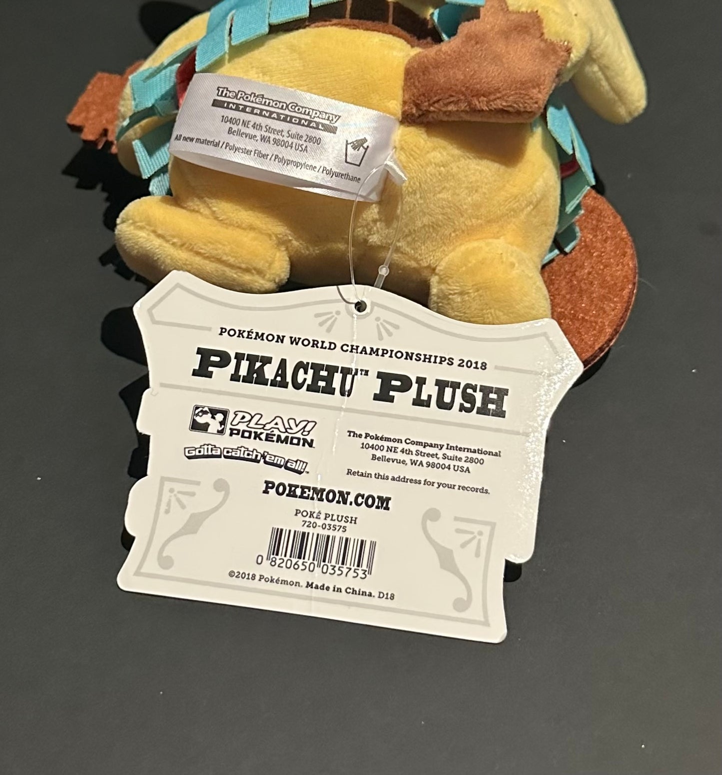 Pikachu Worlds ‘18 plush