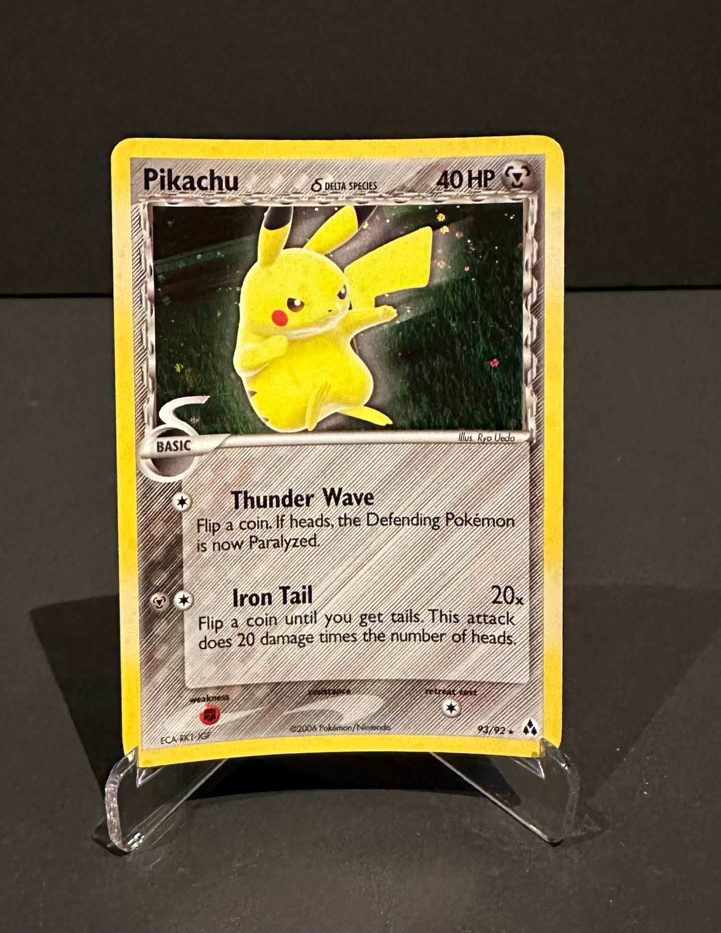 TCG Single: Pikachu [Delta Species] (Box topper) - Legend Maker