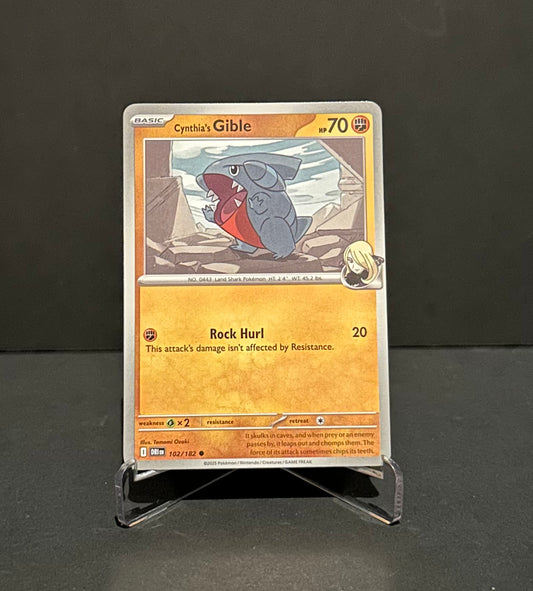 TCG Single: Cynthia’s Gible - Destined Rivals