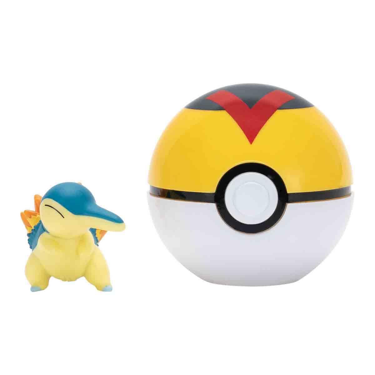 Pokemon Clip N Go: Cyndaquil w/level ball