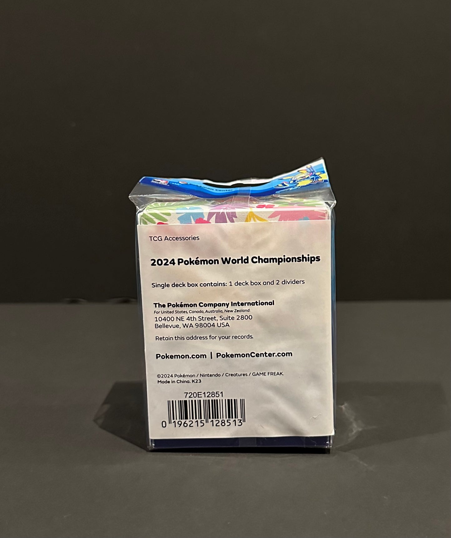Pokémon World Championships deck box (2024)