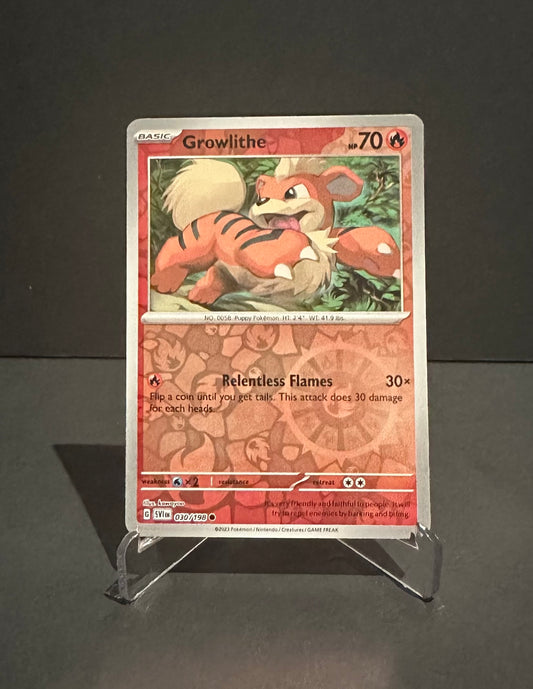 TCG Single: Growlithe (RH) - Scarlet & Violet