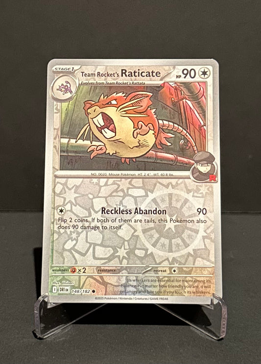 TCG Single: Team Rocket’s Raticate (RH) - Destined Rivals