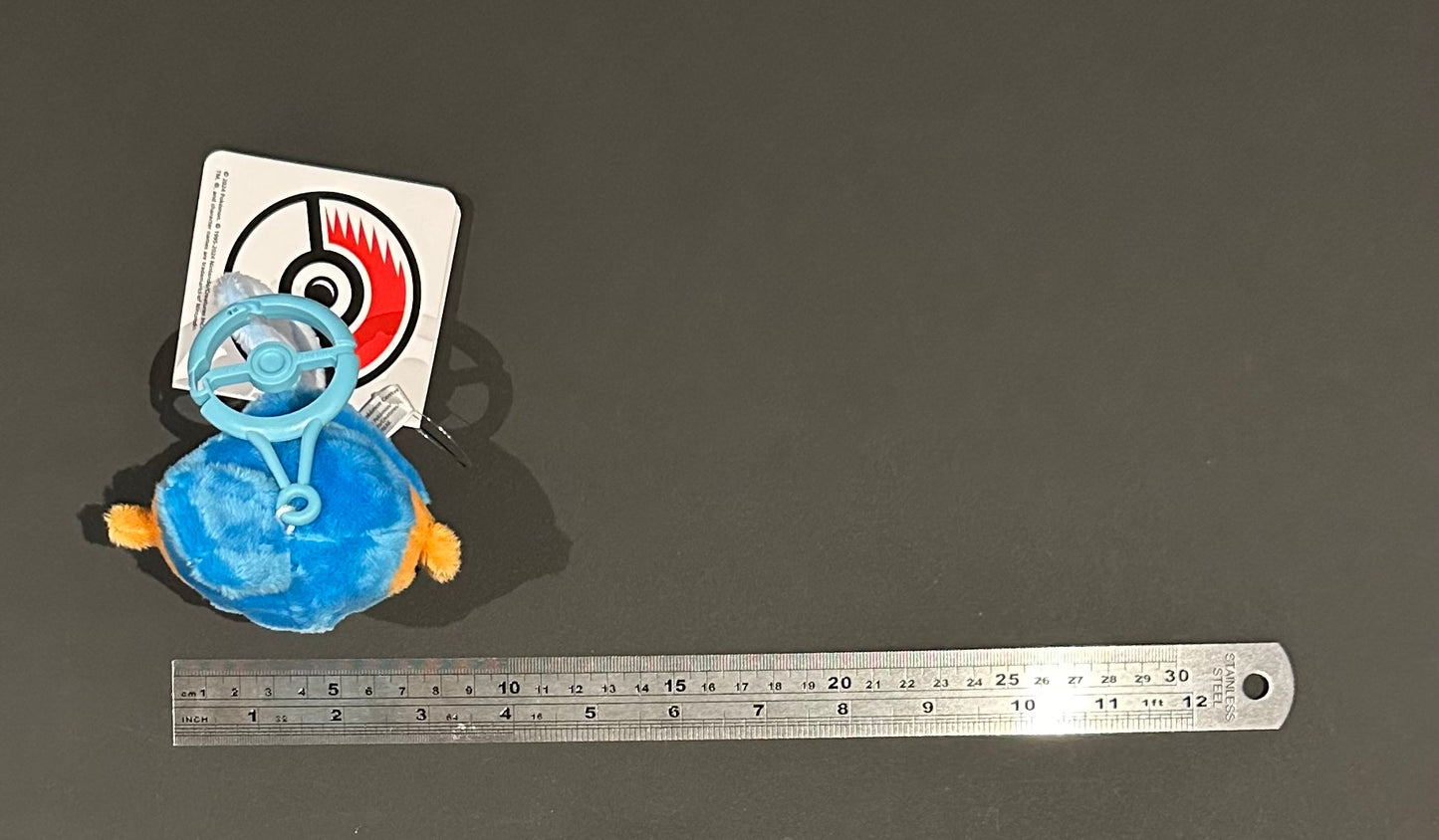 Mudkip plush w/carabiner