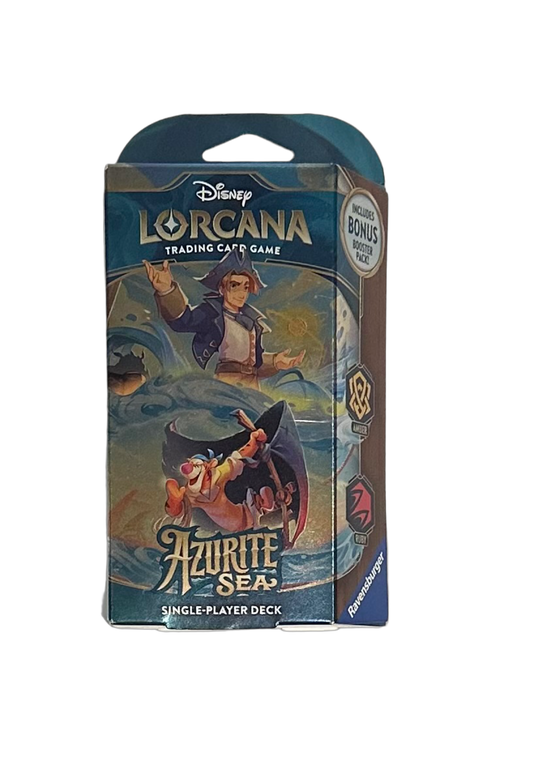 Lorcana: Azurite Sea starter deck (Jim Hawkins & Tigger)