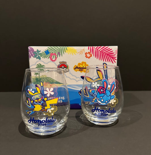 Pokémon World Championships Stemless glasses (set of 2)