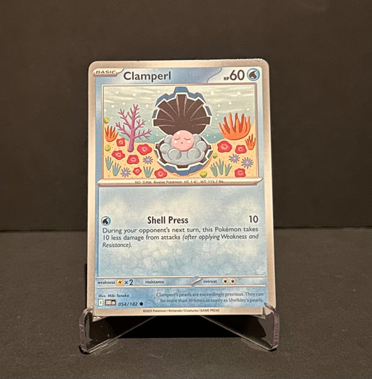 TCG Single: Clamperl - Destined Rivals