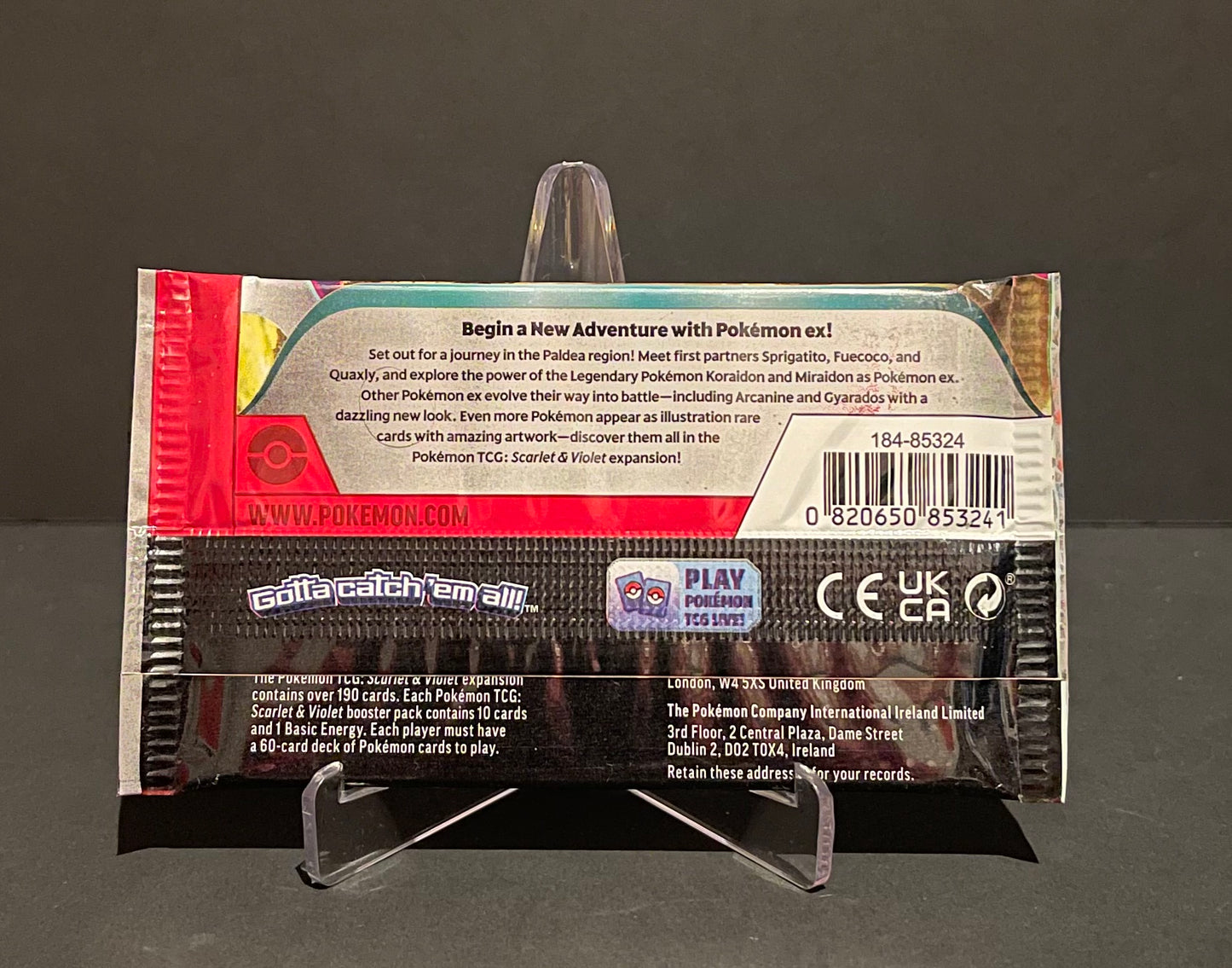 Scarlet & Violet: Base Set booster pack