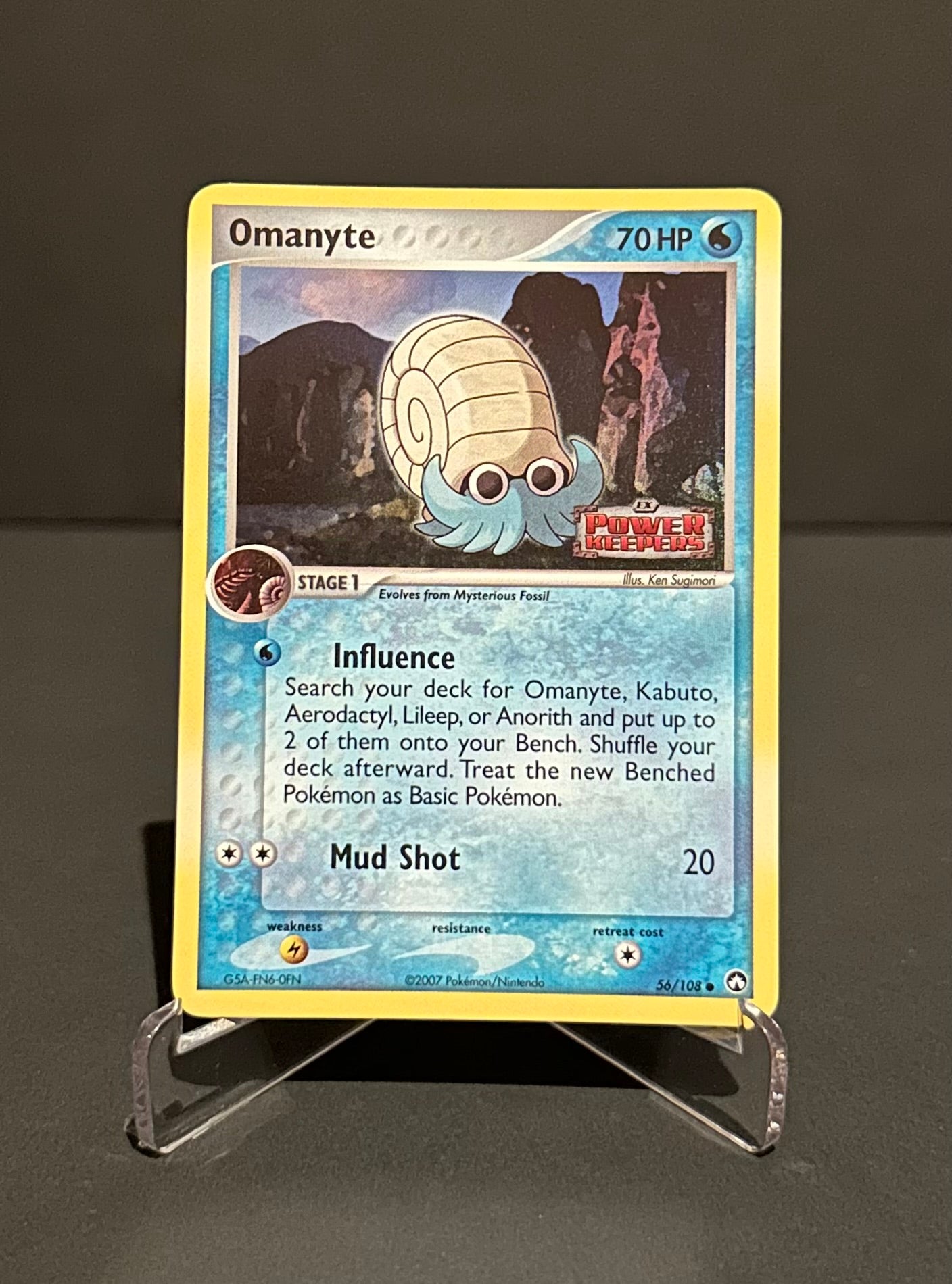 TCG Single: Omanyte (RH) - Power Keepers